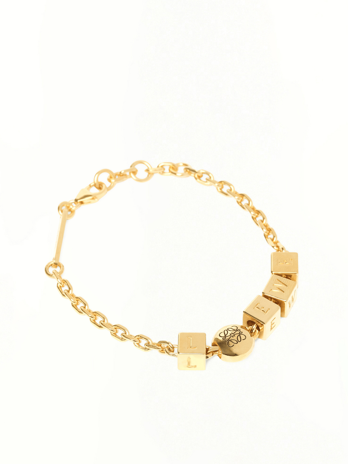 LOEWE Pebble Cube Bracelet (Gold)