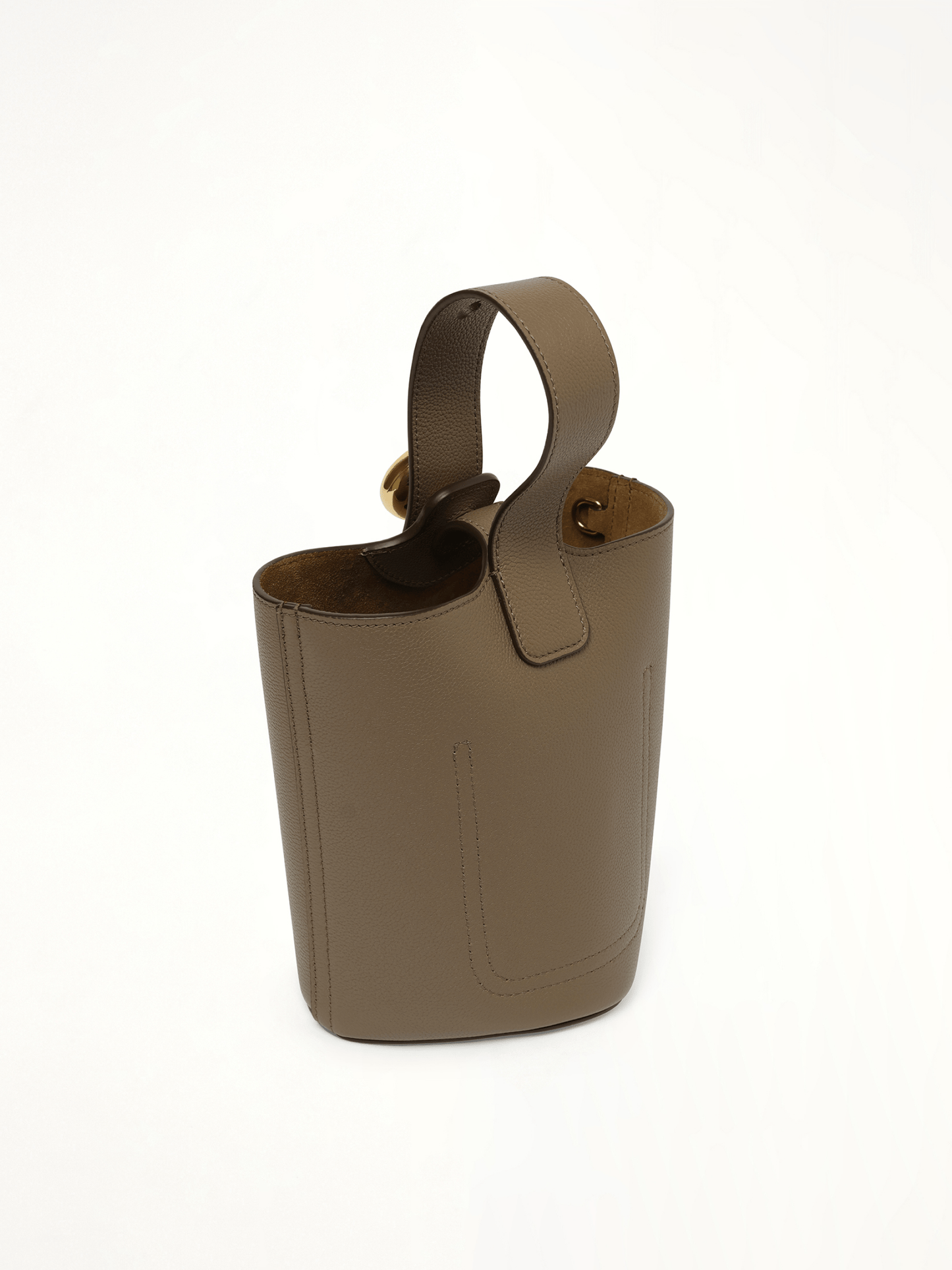 LOEWE Pebble Bucket Mini (Taupe)