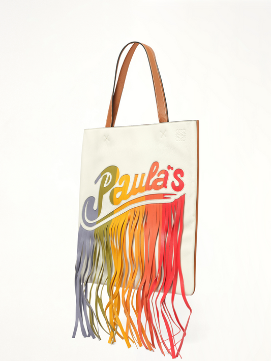 Loewe x Paula Vertical Tote (White)