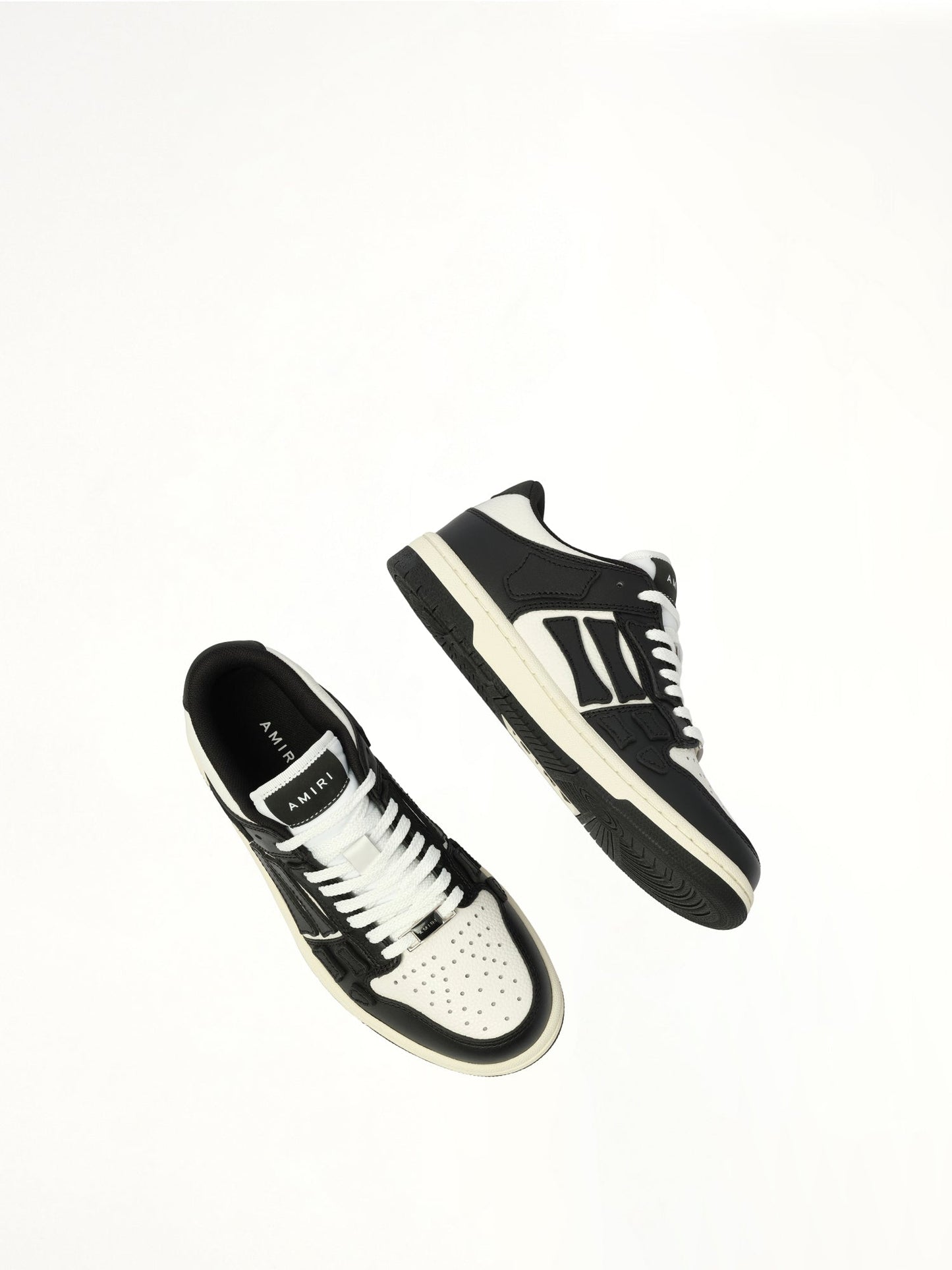 AMIRI Skeleton Top Low Sneaker (Black)