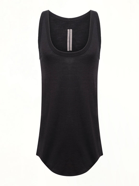 RICK OWENS Pony Tank (Black)