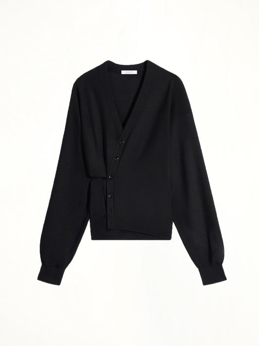 LEMAIRE Twisted Cardigan (Black)