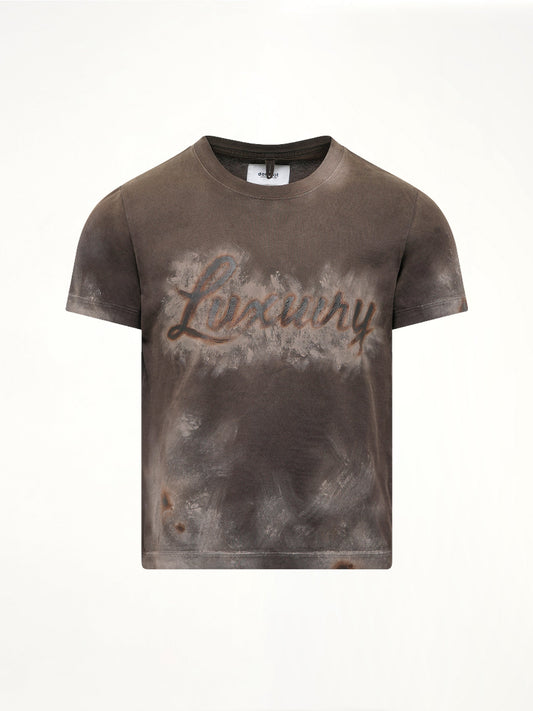 DOUBLET Luxuary Mud Paint T-Shirt (Brown)