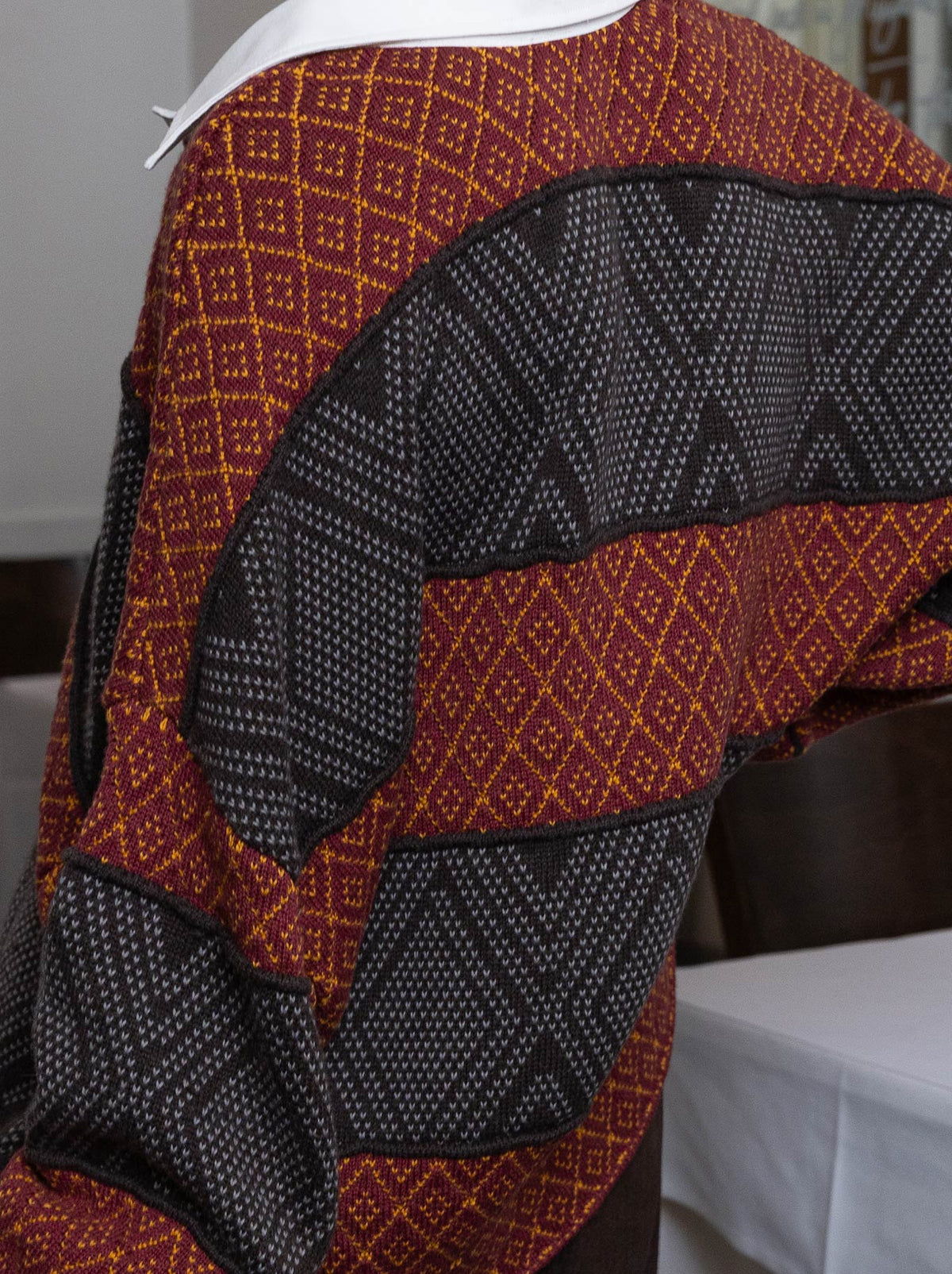 M.A DAINTY FLANK RUGBY KNIT (Rusty Rugby)