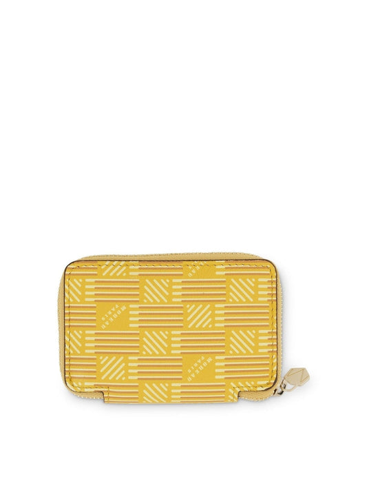 MOREAU Mini Zip Wallet (Yellow)