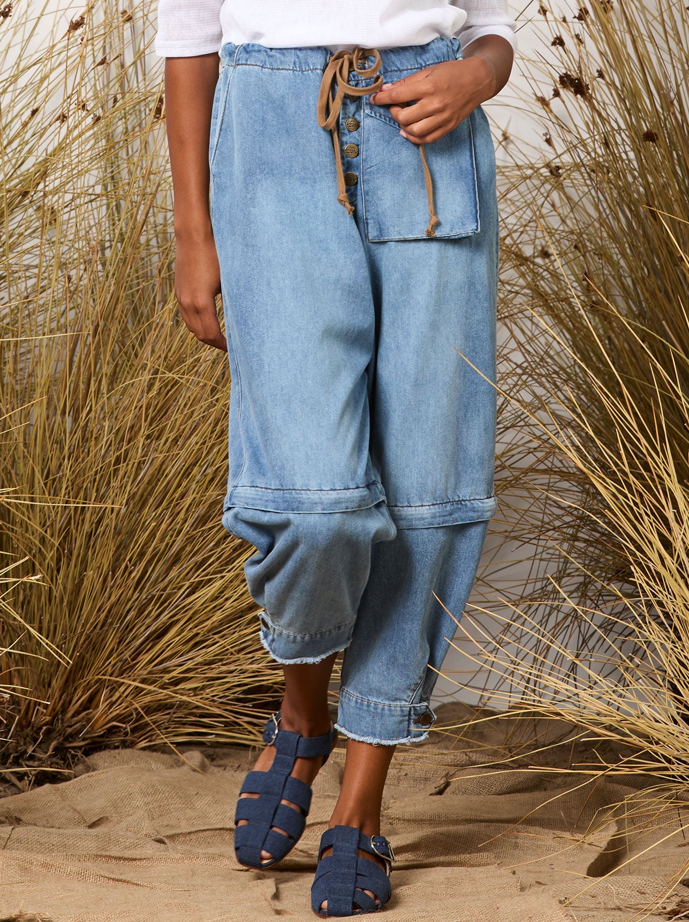 M.A DAINTY TRUCKER JEAN (Vintage Wash)