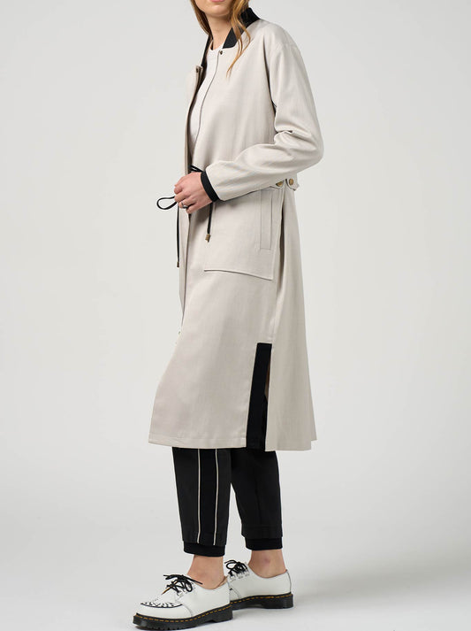 Madly Sweetly Tactical Coat (Pumice)