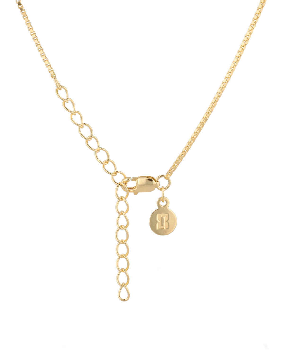 LAVANA Mali Gold Box Chain Necklace