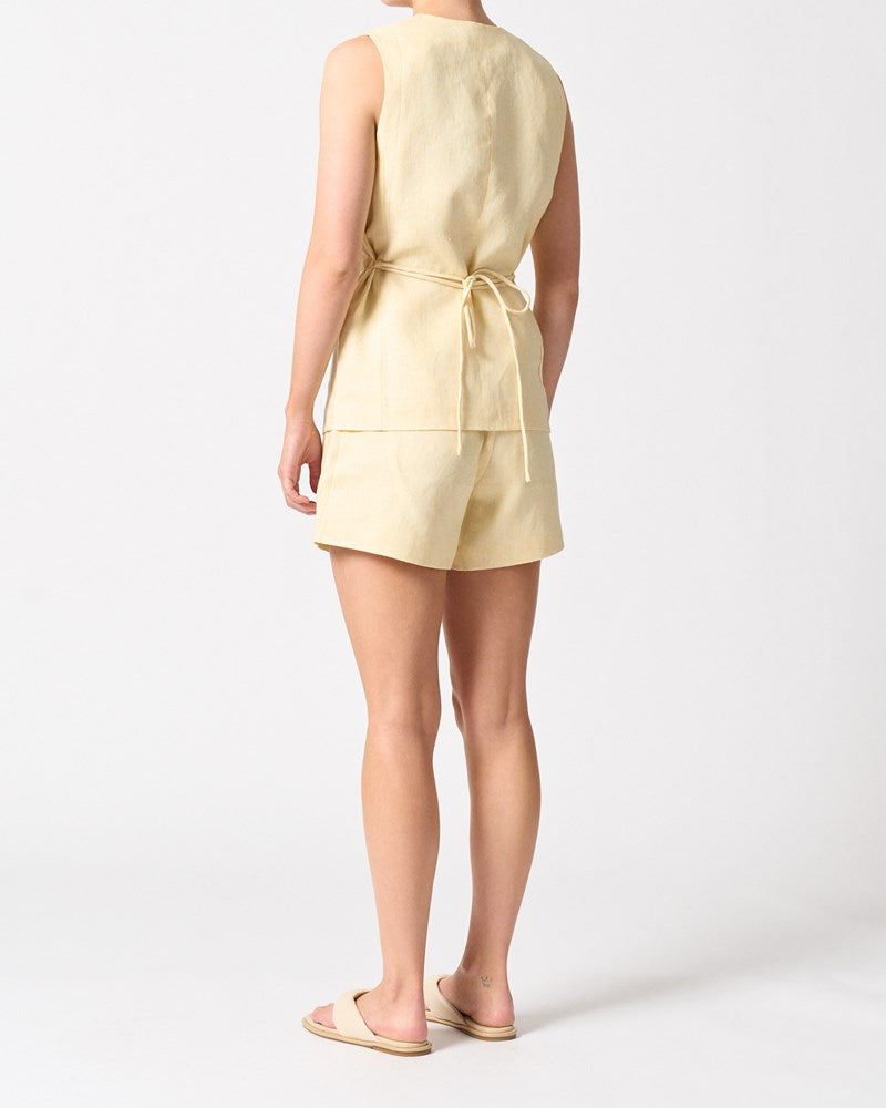 Walnut Melbourne Malta Vest (Lemon)