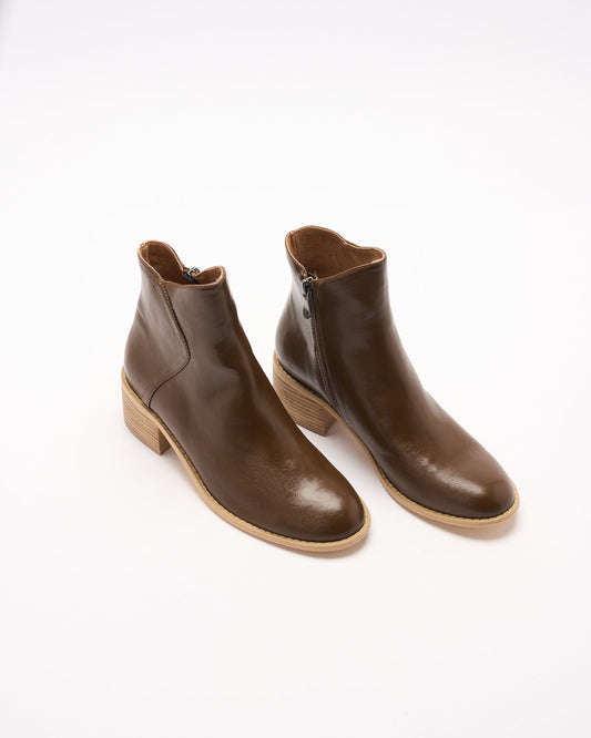 Walnut Melbourne Marissa Boot (Chocolate)