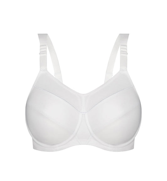 Triumph Triaction Ultra Sports Bra (White)
