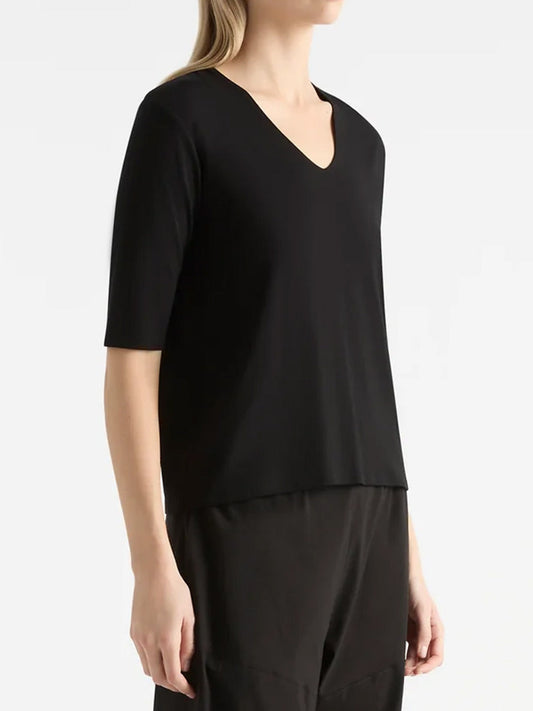 MELA PURDIE ELBOW TOP (Black)