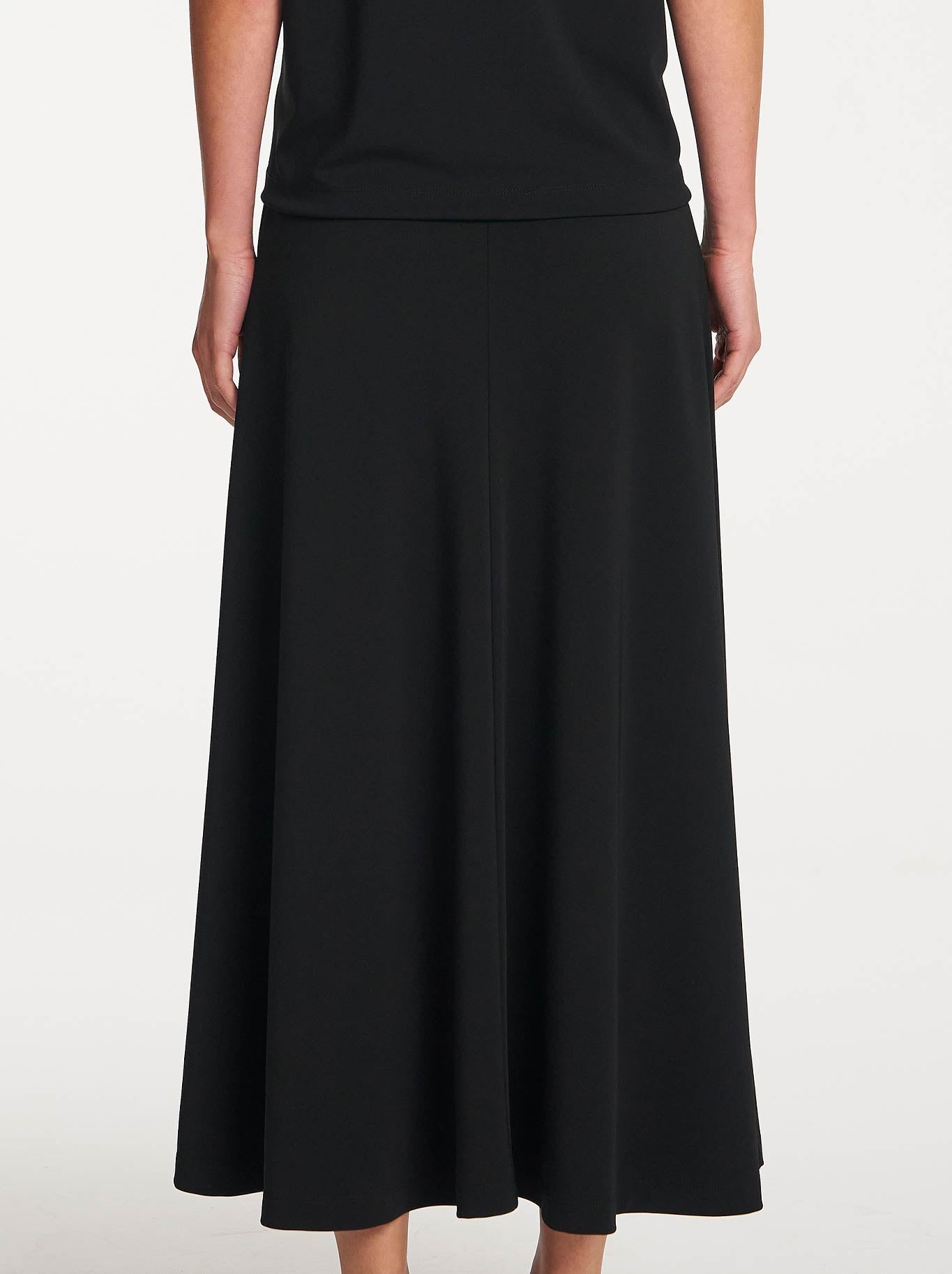 MELA PURDIE MID SKIRT (Black)