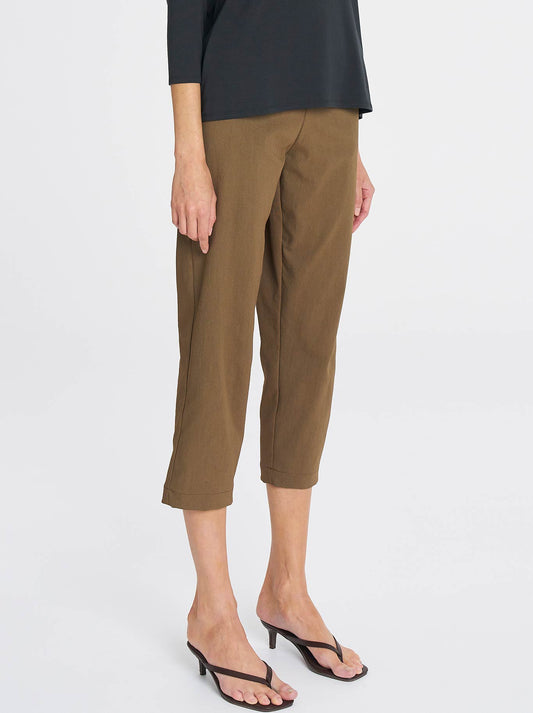 MELA PURDIE TAPERED FLAT PANT (Tannin)