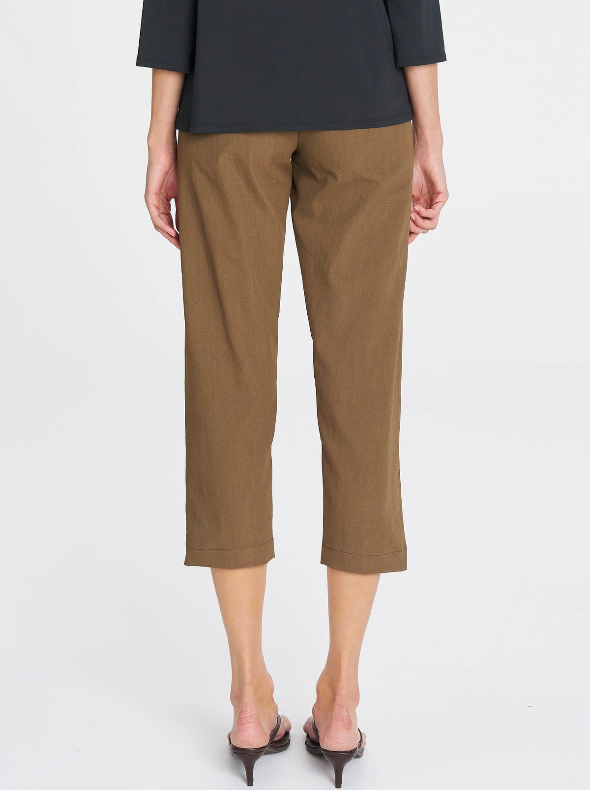 MELA PURDIE TAPERED FLAT PANT (Tannin)