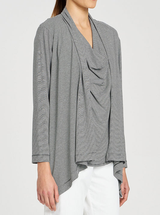 MELA PURDIE CLUB JACKET (Black White)