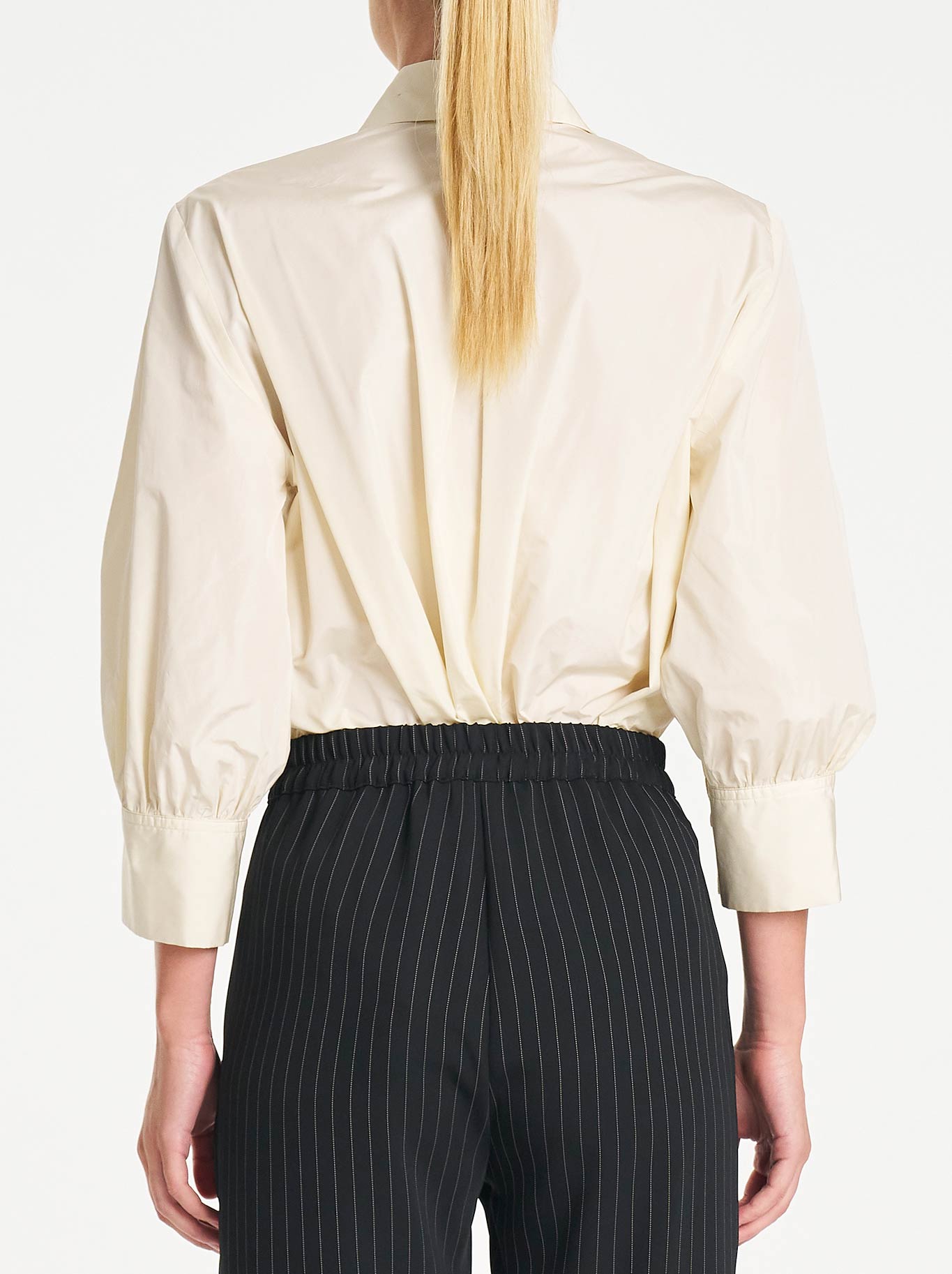 MELA PURDIE RUFFLE RESORT TOP (Vanilla)