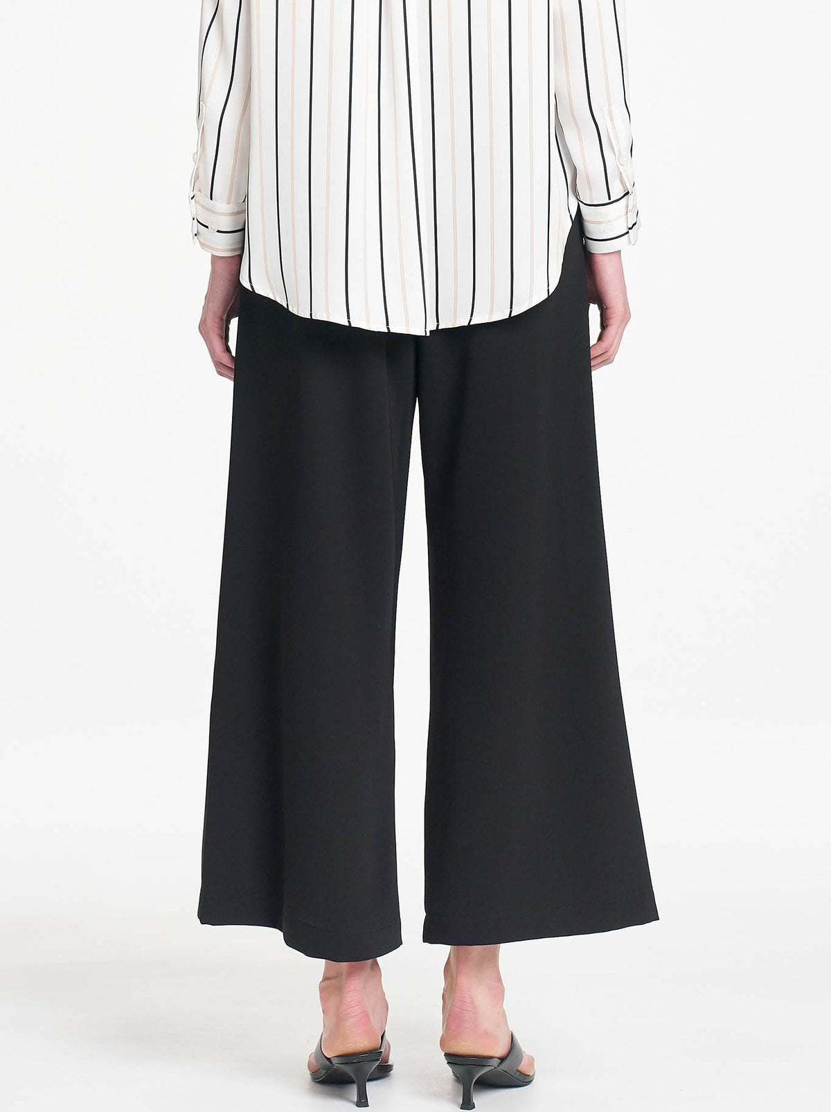 MELA PURDIE CROP SUIT PANT (Black)