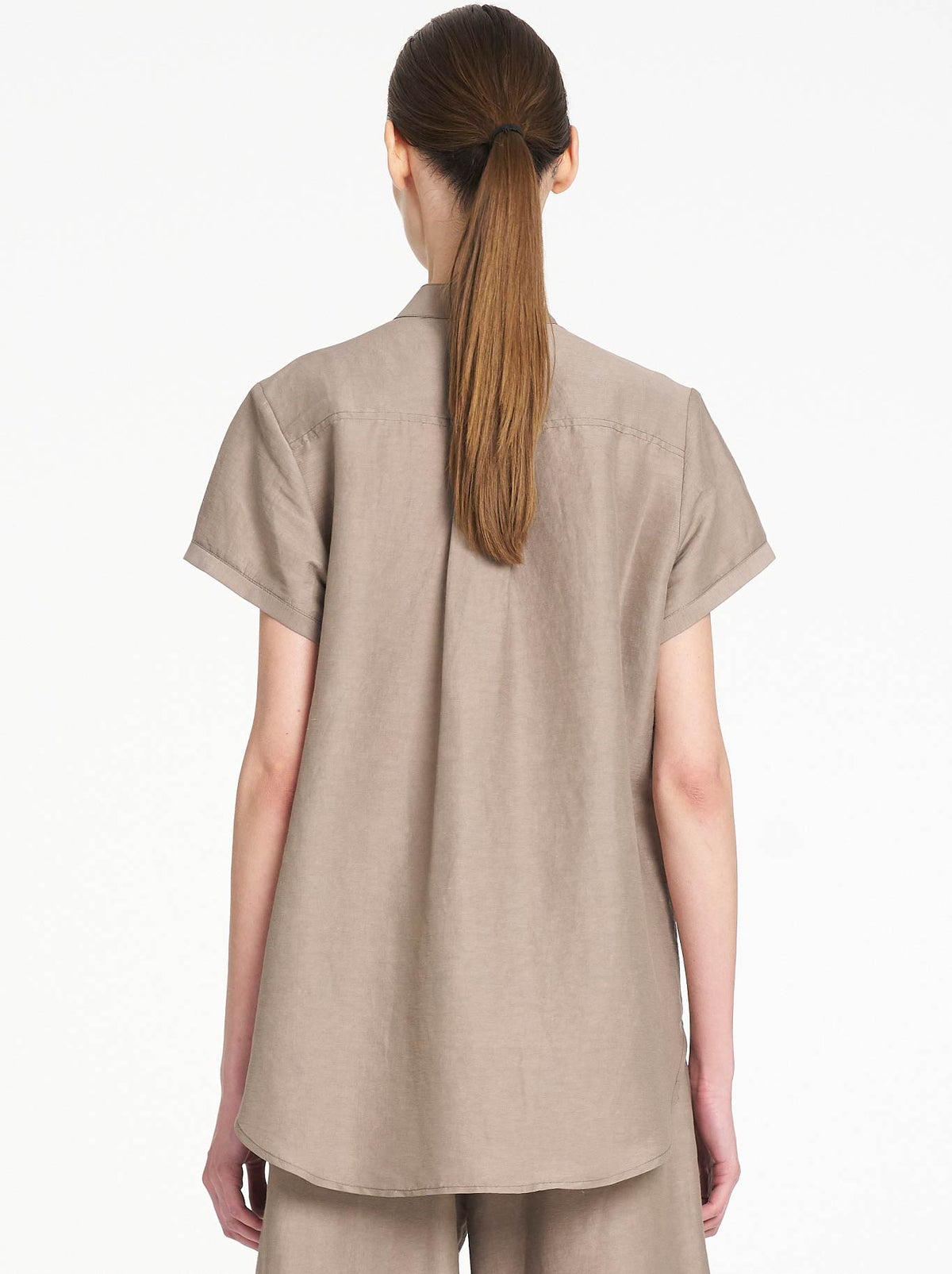 MELA PURDIE STAND SHIRT (Twig)