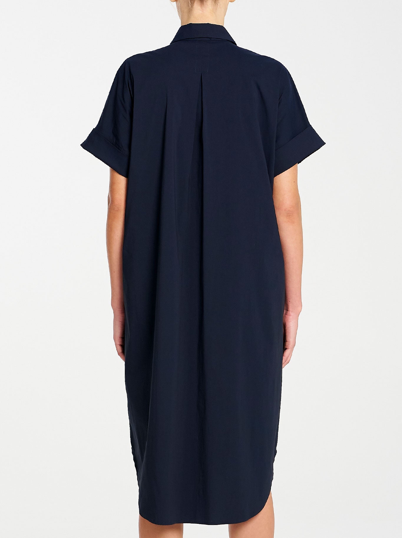 MELA PURDIE STUD SHELL DRESS (French Navy)
