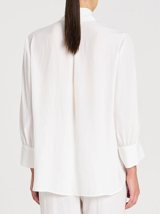 MELA PURDIE RESORT SHIRT (White)
