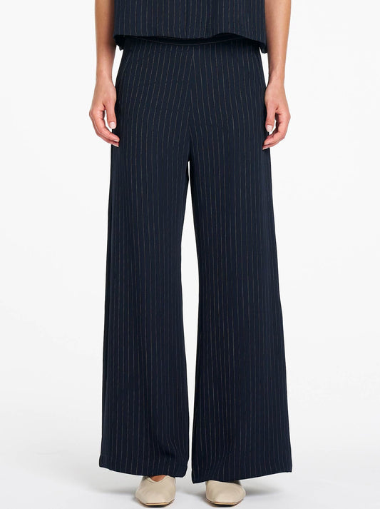 MELA PURDIE SUIT PANT (Black/Vanilla)