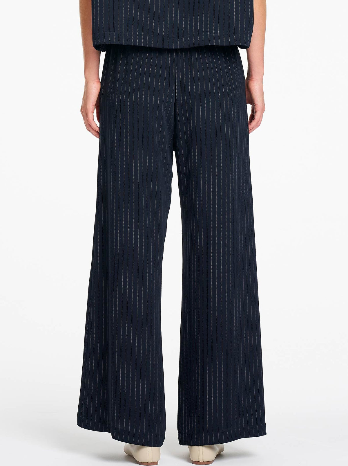 MELA PURDIE SUIT PANT (Black/Vanilla)