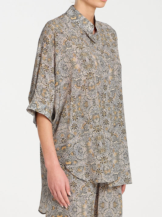 Mela Purdie Villa Overshirt (Spinifex)