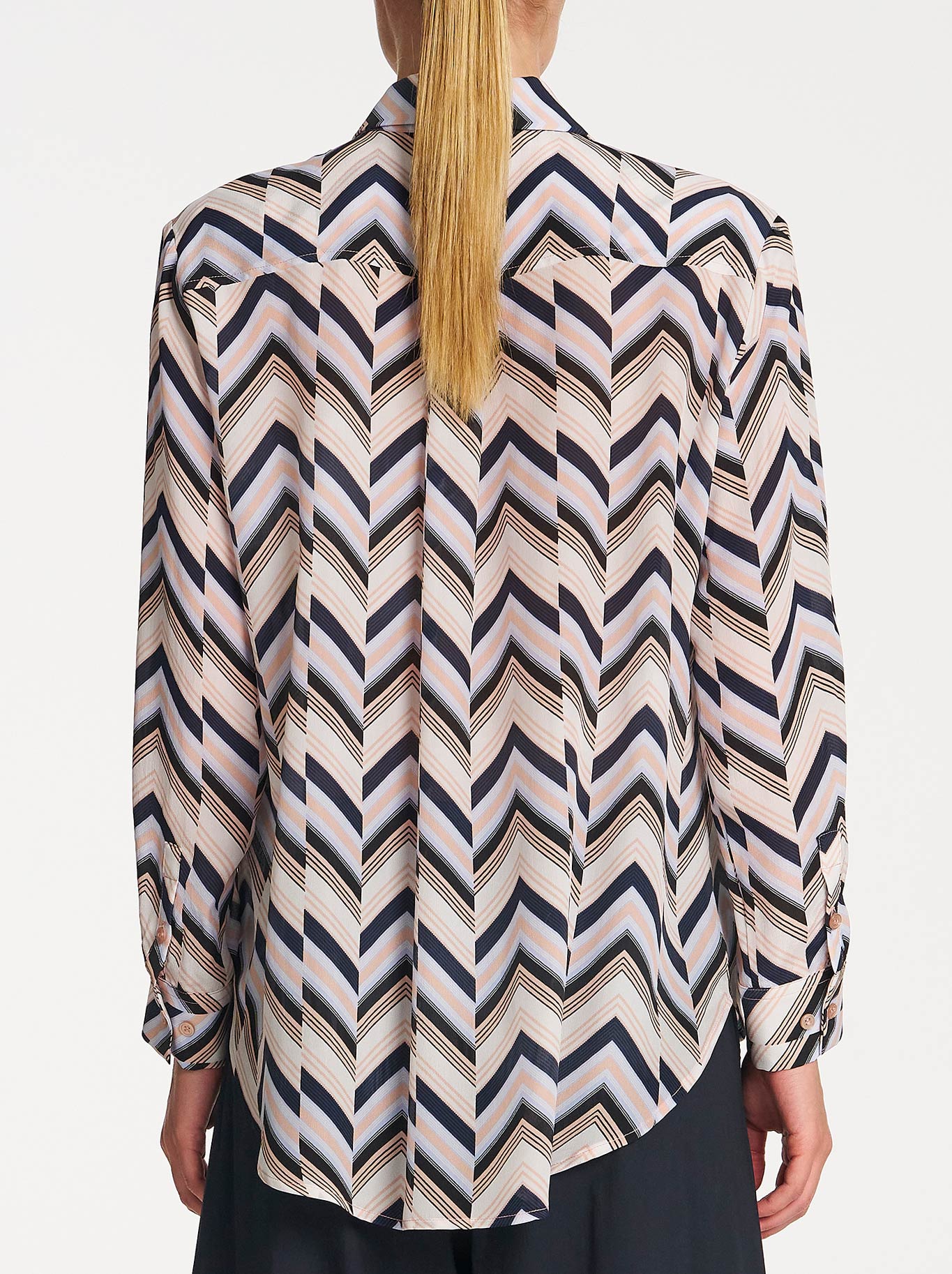 MELA PURDIE SOFT SHIRT (Pleat)