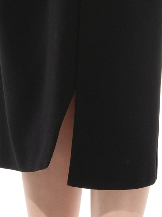 GIVENCHY Mini Skirt With Buckle (Black)