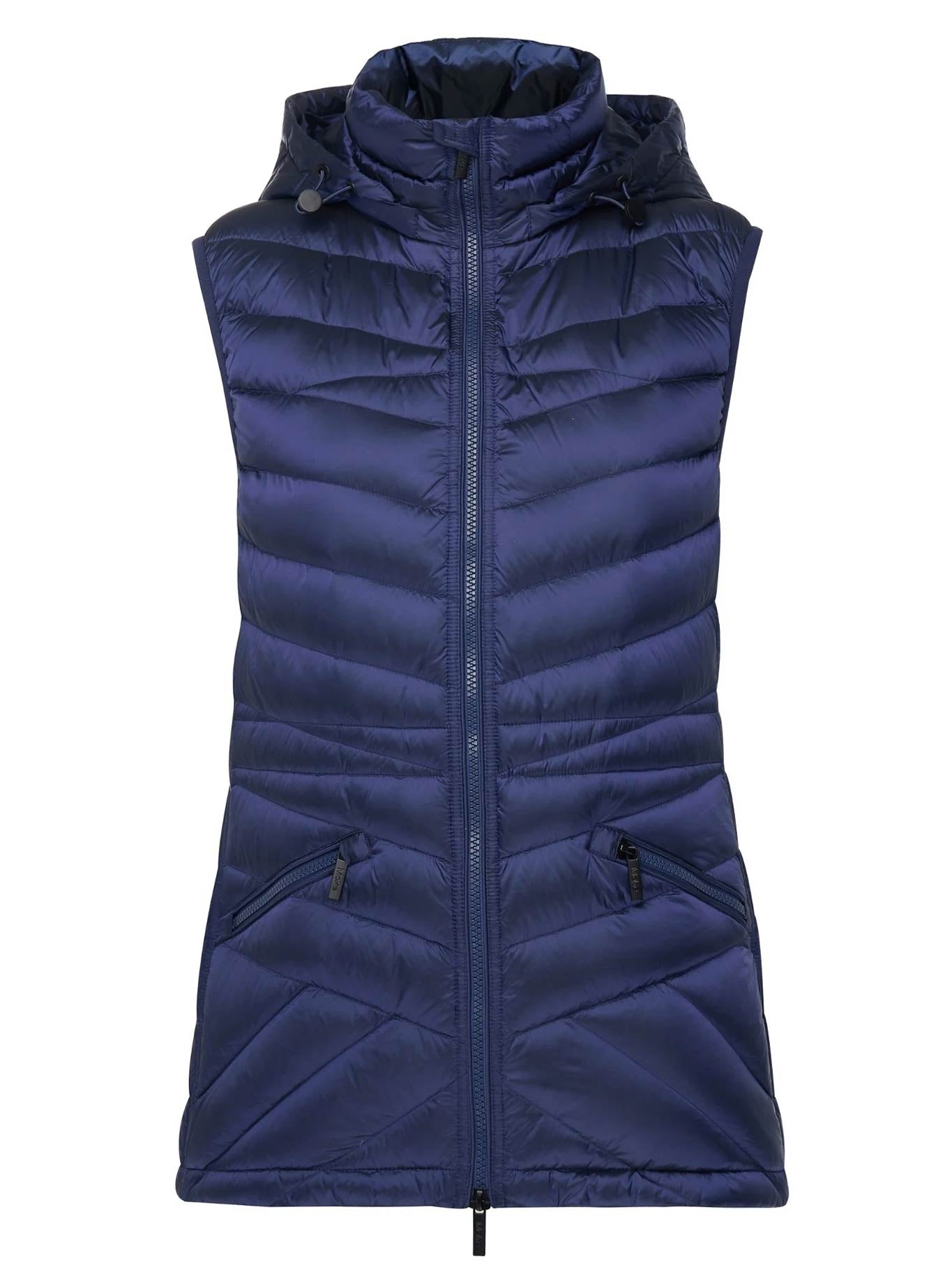 MOKE MARY CLAIRE PACKABLE DOWN PUFFER VEST (Chocolate)