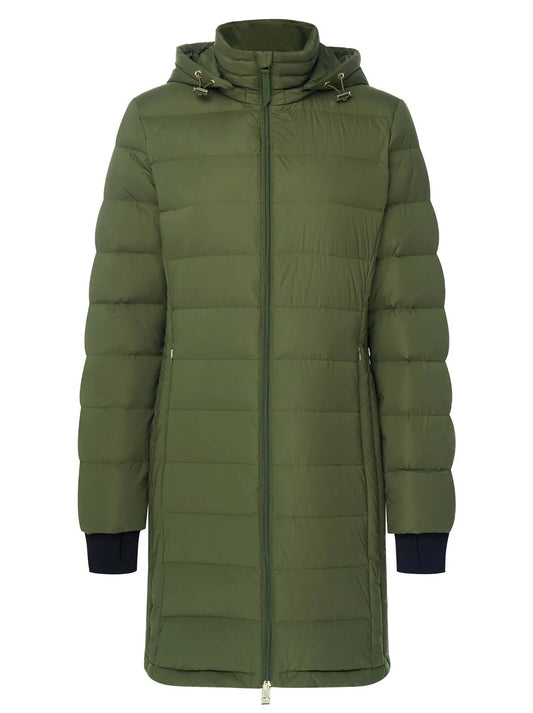 Moke Sydney Packable Puffer Down Coat (Olive Green)