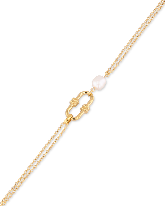 LAVANA Monaco Gold Pearl Bracelet