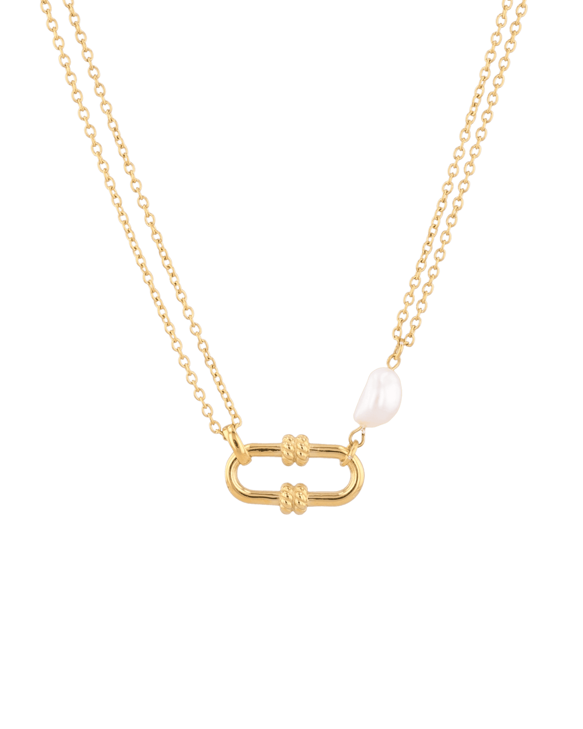 LAVANA Monaco Gold Pearl Necklace