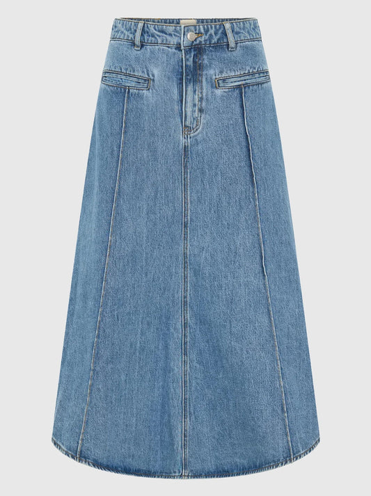 MORRISON JACQUE DENIM SKIRT (Light Blue)