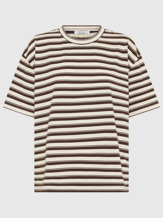MORRISON JERICHO STRIPE TEE (Espresso)