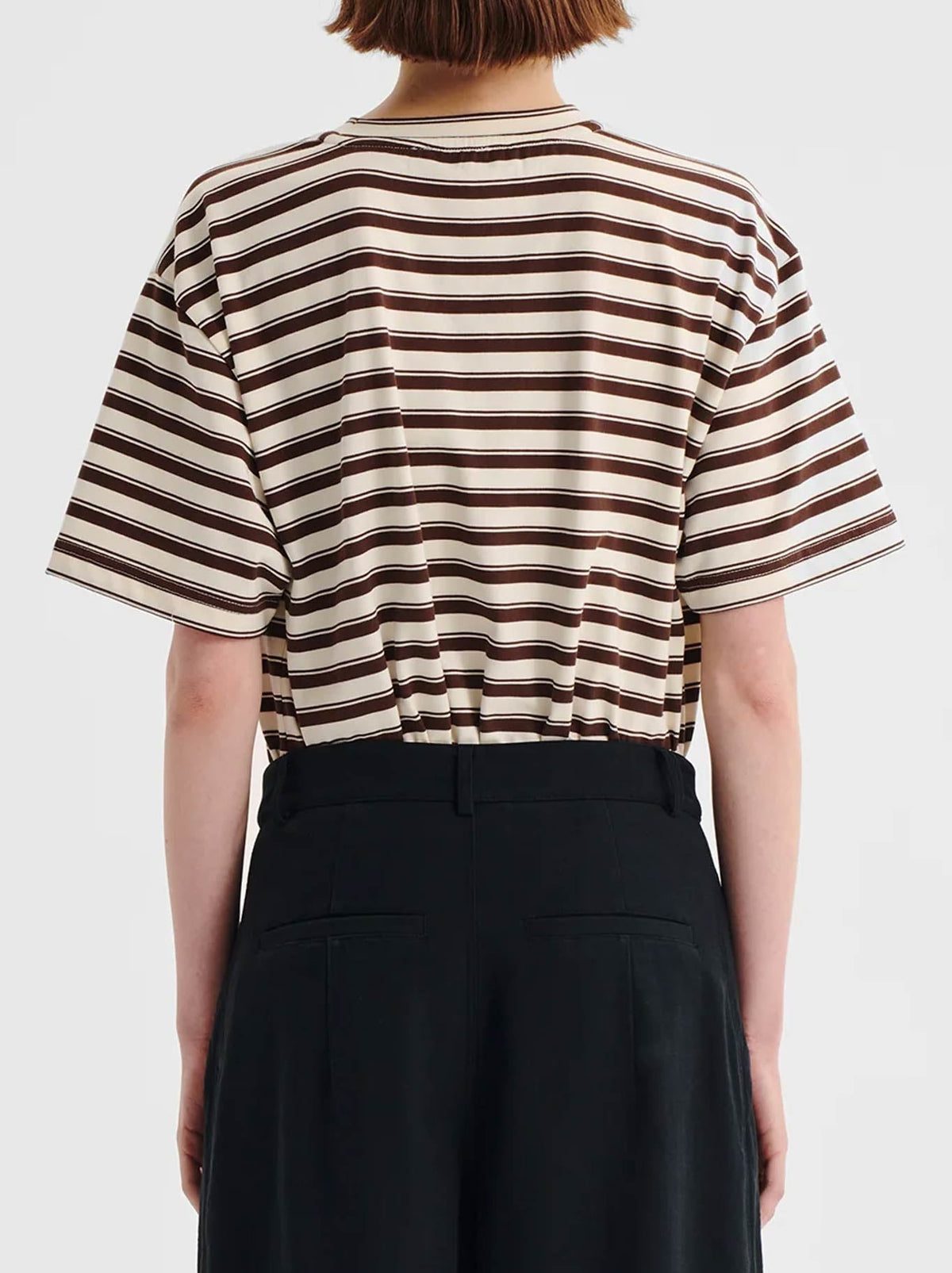 MORRISON JERICHO STRIPE TEE (Espresso)