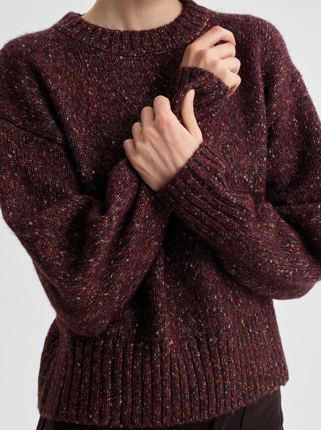 MORRISON ZOE KNIT PULLOVER (Boysenberry)
