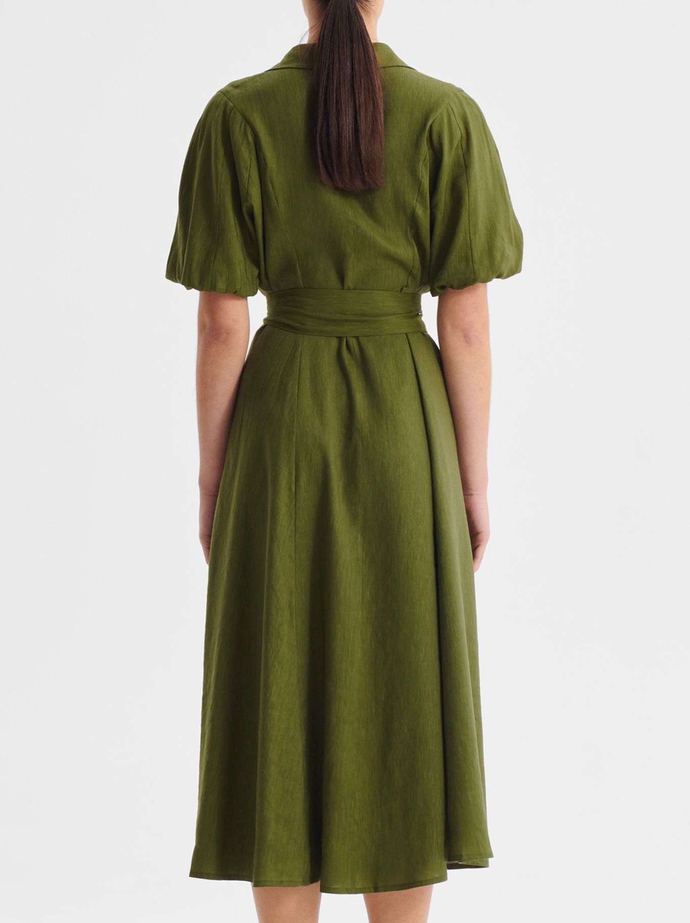 MORRISON VICTORIA SHIRT DRESS (Chive)