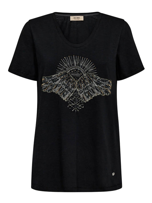 MOS MOSH NADINE TEE (Black)
