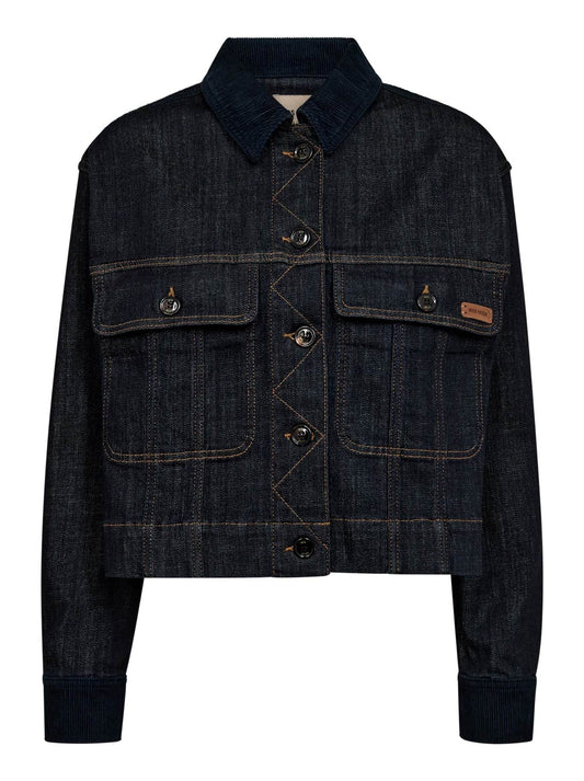 MOS MOSH PENNE DAW DENIM JACKET (Dark Blue)