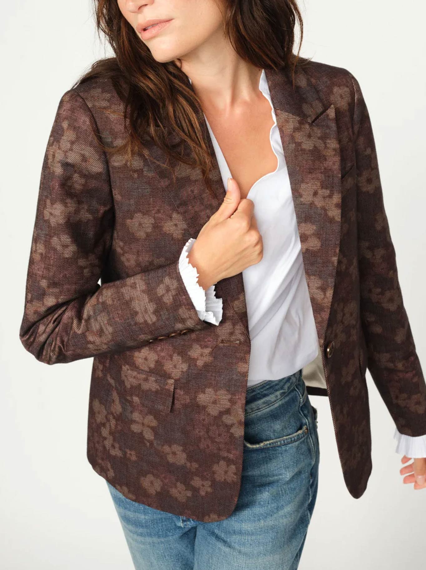 MOS MOSH LINEA FINNI BLAZER (Fudge)