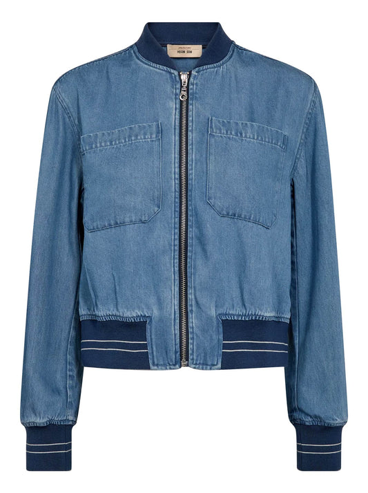 MOS MOSH CATE ONYX JACKET (Light Blue Denim)