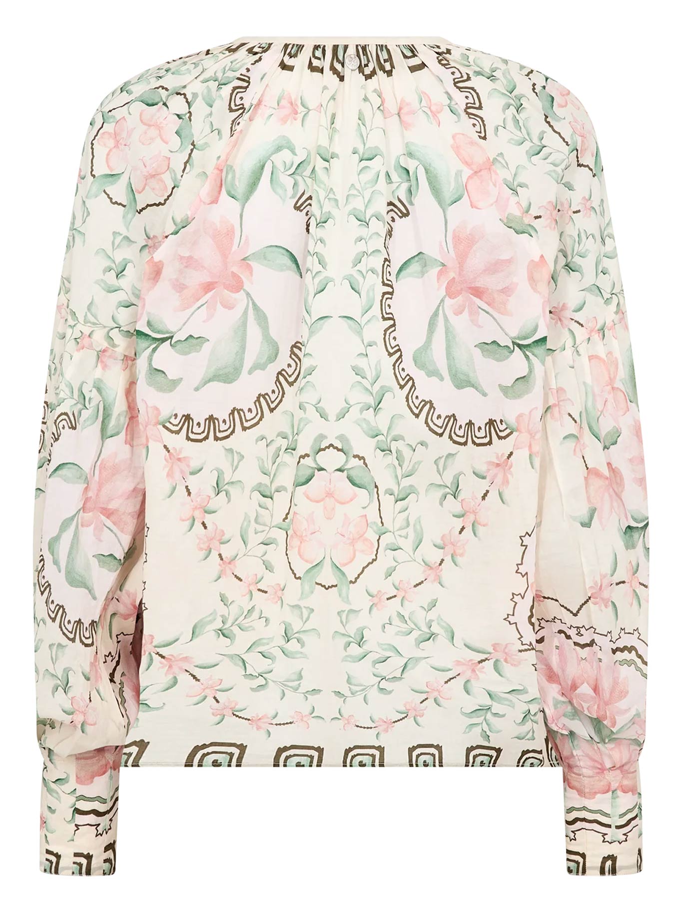 MOS MOSH WYLDE ORCHID BLOUSE (Turf Green)
