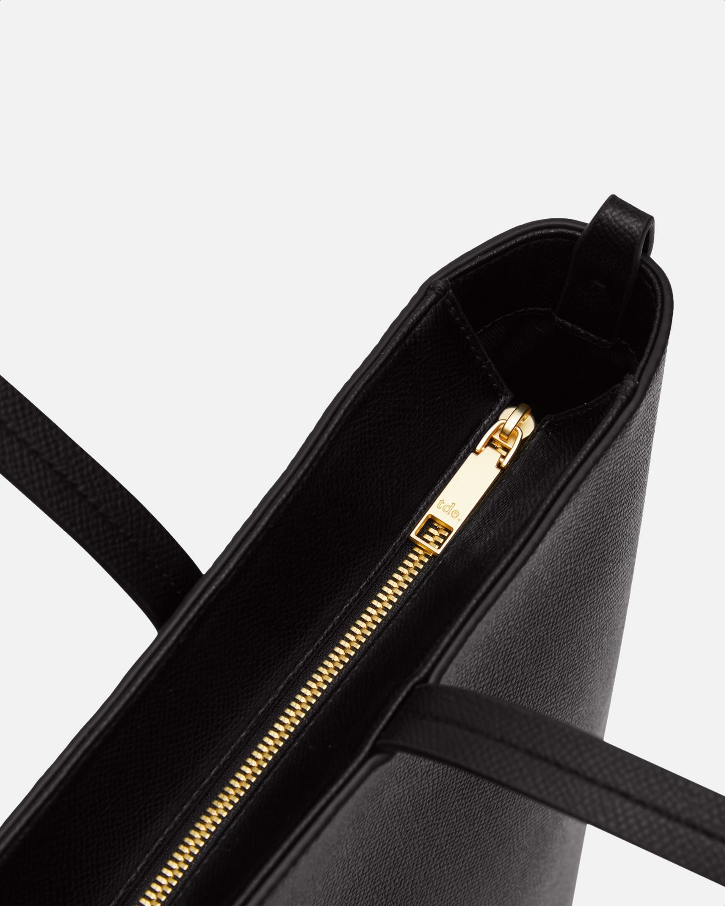 The Daily Edited Essentials North South Tote Bag (Black)