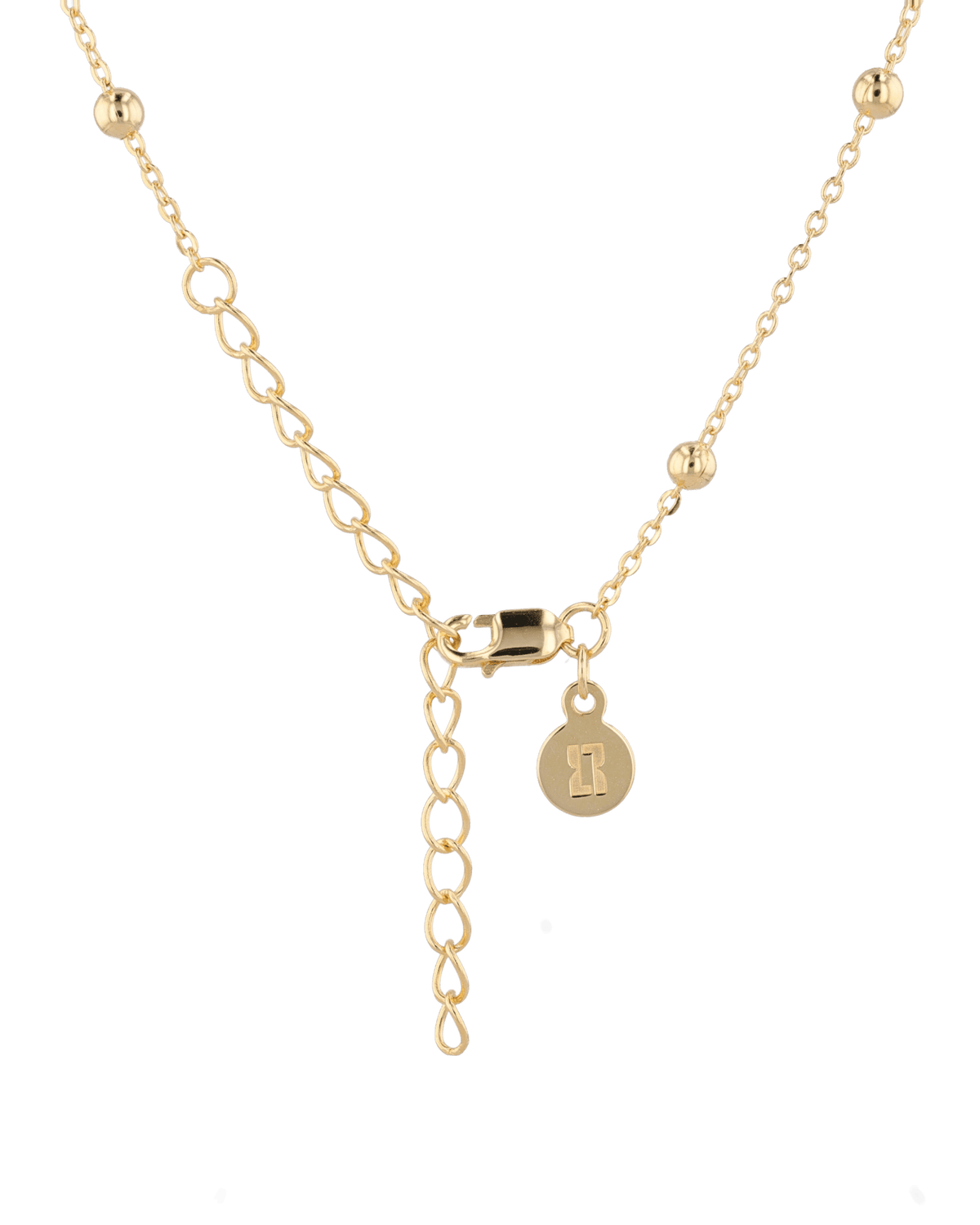 LAVANA Nara Gold Station Chain Necklace