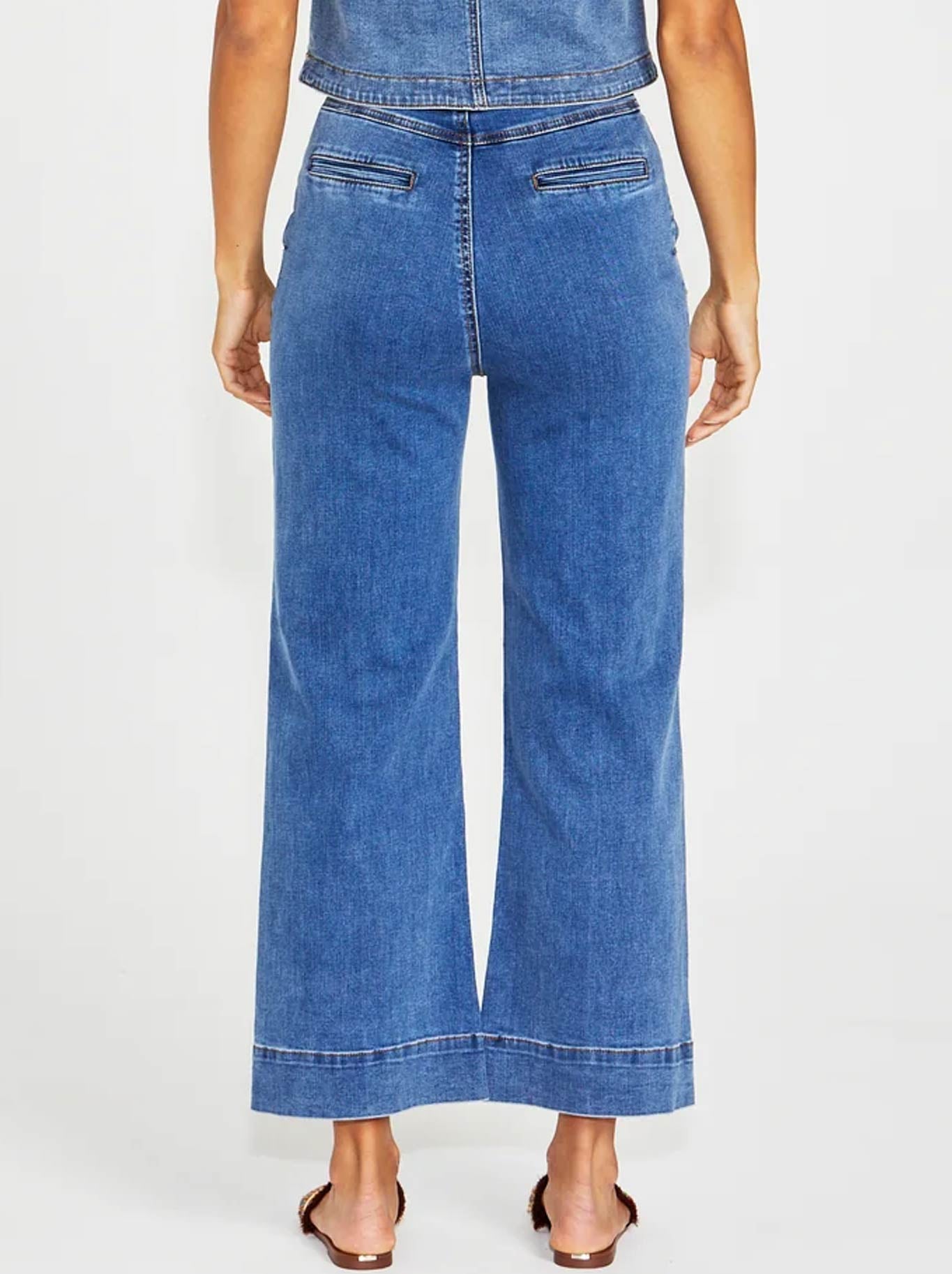 NEW LONDON EMBO RELAXED JEAN (Black)