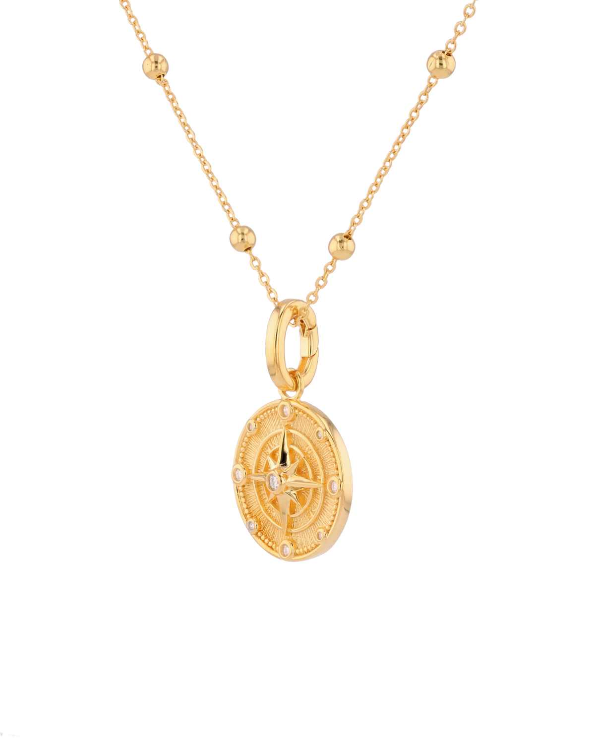 LAVANA Northern Cross Gold Diamond Pendant