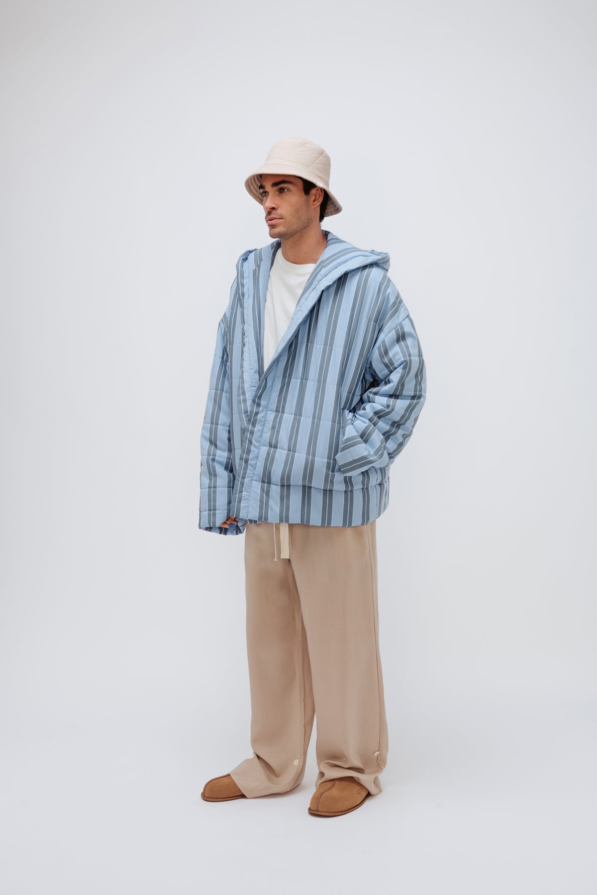 NUNE Doona Robe Short (Daybreak Stripe)