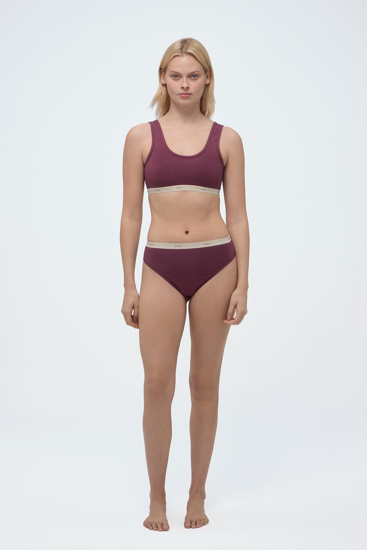 NUNE High Cut High Waisted Brief (Twilight)